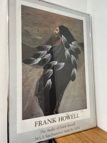 Rare Frank Howell Signed Print Framed 1986 Ebay