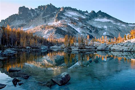 Another View Of The Enchantments—here During Larch Season