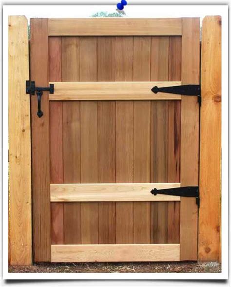 This home depot guide explains types, mounting, sizing and installation of hinges. All bronze thumb latch on a wooden gate. See our complete ...