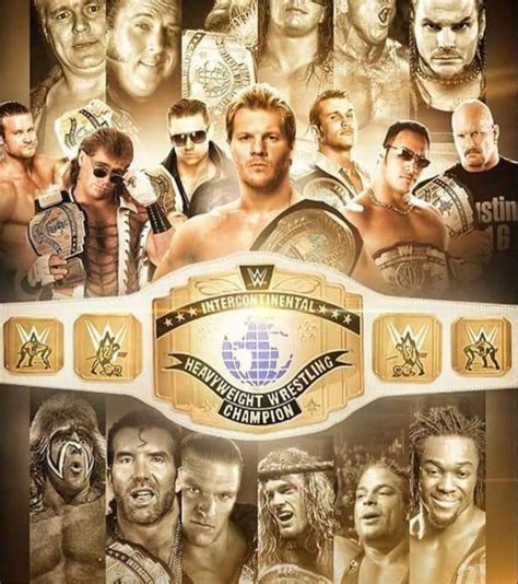 Wwe Intercontinental Champions Wwe Championship Belts Wwe