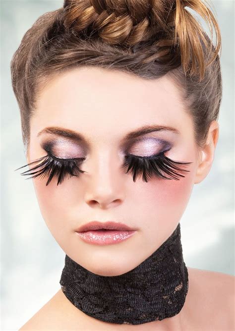 teal green extra long dramatic feather eyelashes feather eyelashes fake eyelashes longer