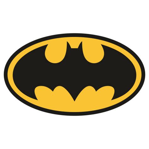 Batman Logo Symbol And Silhouette Stencil Vector Clip Art Library