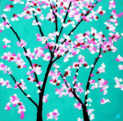 Cherry Blossom Ii Painting By Paul Best Fine Art America
