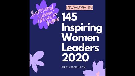 145 Inspiring Women Leaders 2020