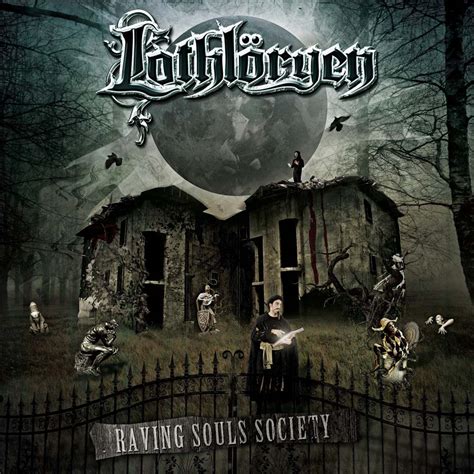 Lothloryen Raving Souls Society Cd Heavy Metal Rock