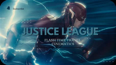 Justice League Flash Time Travel Scene Zack Snyder Cut Cinematics By Insomniac Tv Youtube