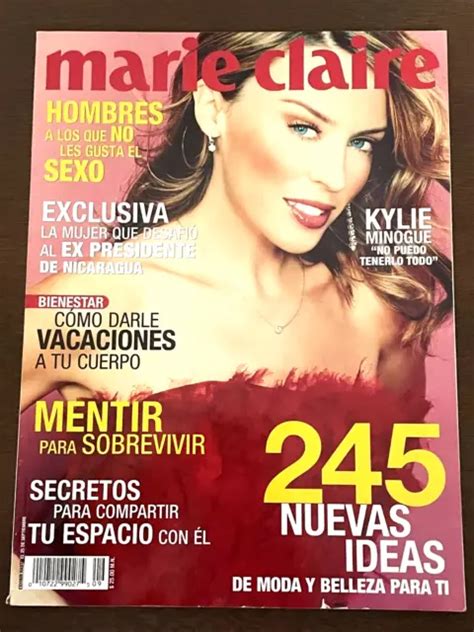 Kylie Minogue Marie Claire Mexican Magazine Padam Picclick