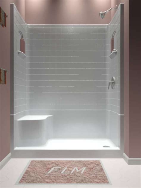 One Piece Fiberglass Tub Shower Units Enhancing Convenience And