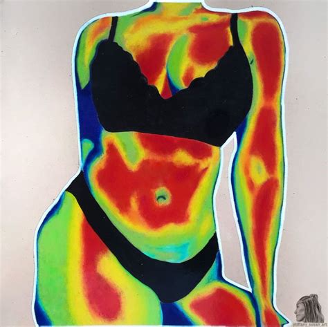 Thermal Body Painting On Canvas Warehouse Of Ideas