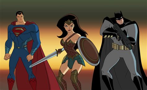 Supermanbatman And Wonder Woman As The Dc Legends By Migmonster1979 On