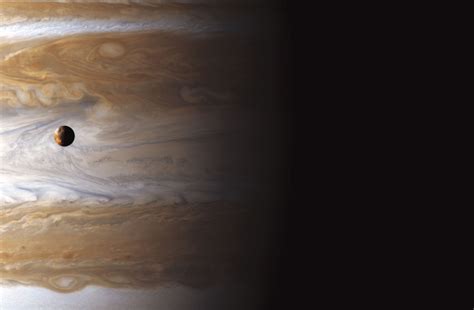 Io High Above Jupiters Storms Smithsonian Institution