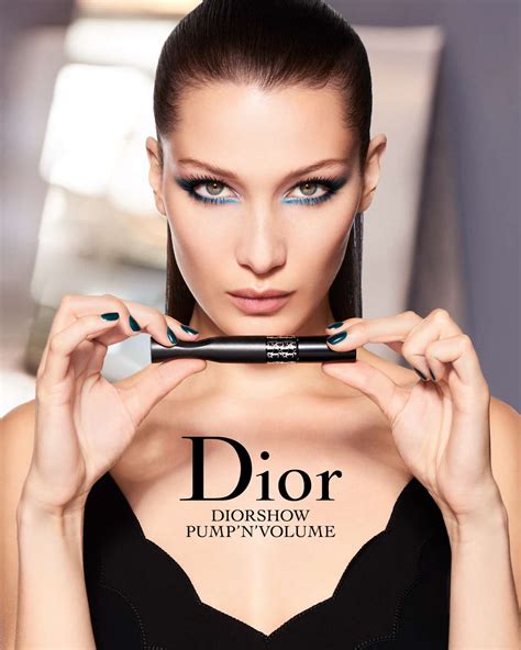 Bella Hadid Dior Makeup Ad Campaign