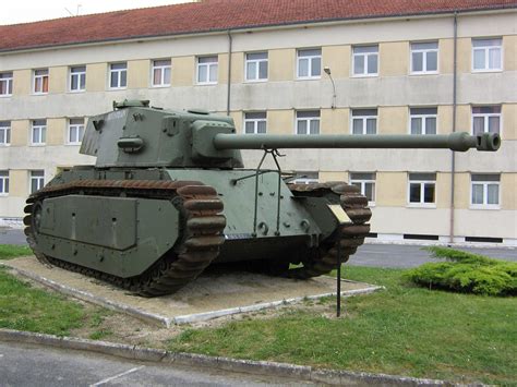 French Heavy Tank Arl 44 Preserved At The 501e 503e Régiment De Chars