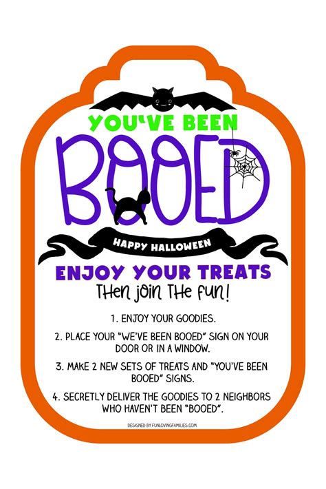 Youve Been Booed Printable Signs Super Cute And Totally Free Fun