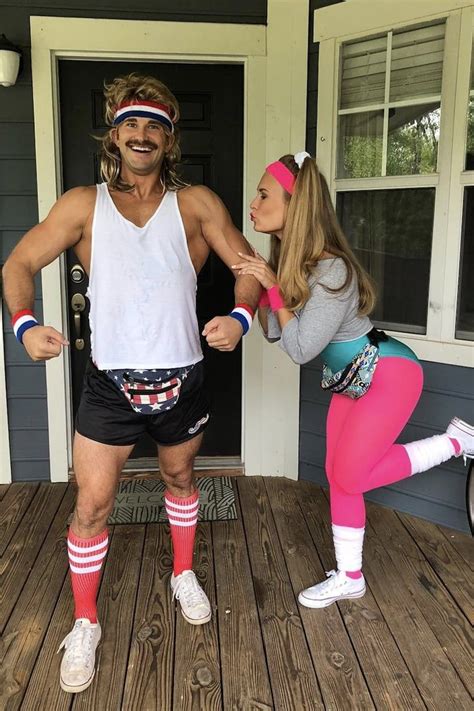 Get Stoked These 80s Couples Costumes For Halloween Are Totally B Tchin Couples Halloween