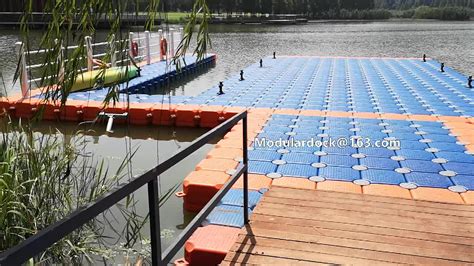 Plastic Pontoon Water Sports Floating Platform Buy Inflatable Water