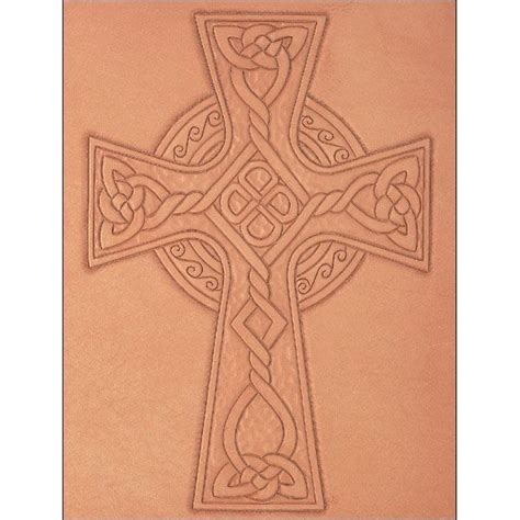Leathercraft Library Celtic Cross Leather Tooling Patterns Cross