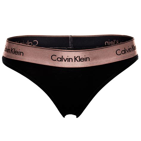 Calvin Klein Modern Cotton Metallic Bikini Brief Damen Unterhosen