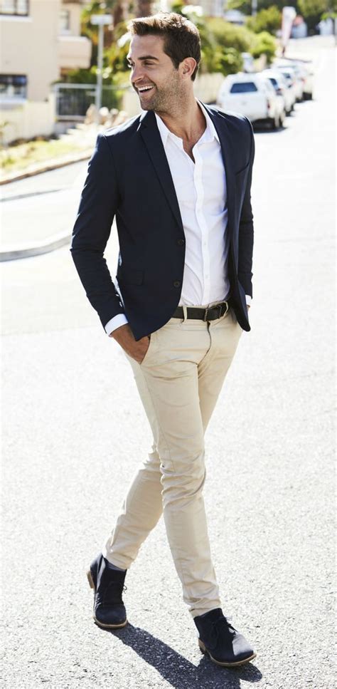 Spring Mens Fashion Style Classy Business Casual Outfit For Spring
