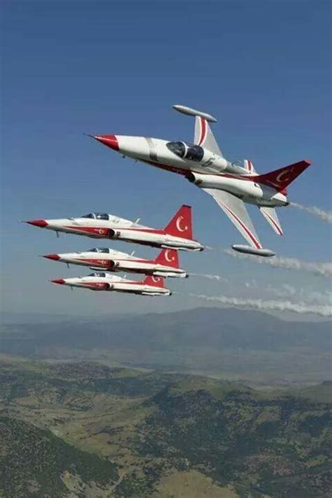 The Turkish Stars Caças Aeronaves Militares Esquadrilha Da Fumaça