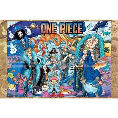 One Piece 20th Anniversary 1000p Jigsaw Puzzle 50x75cm 大国百货店 精选