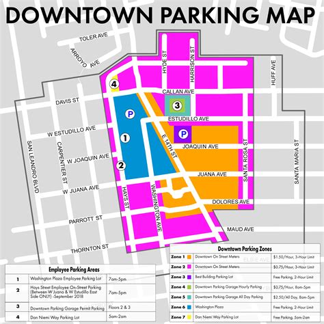 New Parksl Website Highlights Updates To Downtown Parking System San
