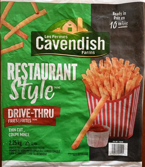 Costco Cavendish Restaurant Style Drive Thru Fries Review Costcuisine