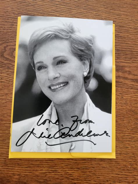 🔞i got an autograph from julie andrews today of julie andrews nude