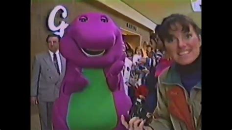 Barney Visits The 11 Lake Lawn Mall 1992 Youtube