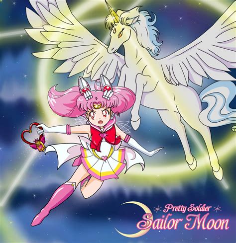 Sailor Chibi Moon And Helios By Sailormuffin On Deviantart