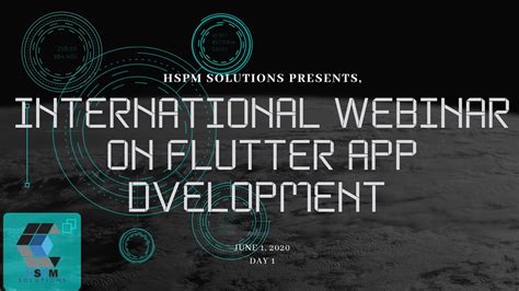 Android and ios app development. INTERNATIONAL WEBINAR ON " FLUTTER APP DEVELOPMENT" DAY 1 ...