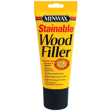 Minwax 6-oz Stainable Wood Filler in the Wood Filler department at Lowes.com