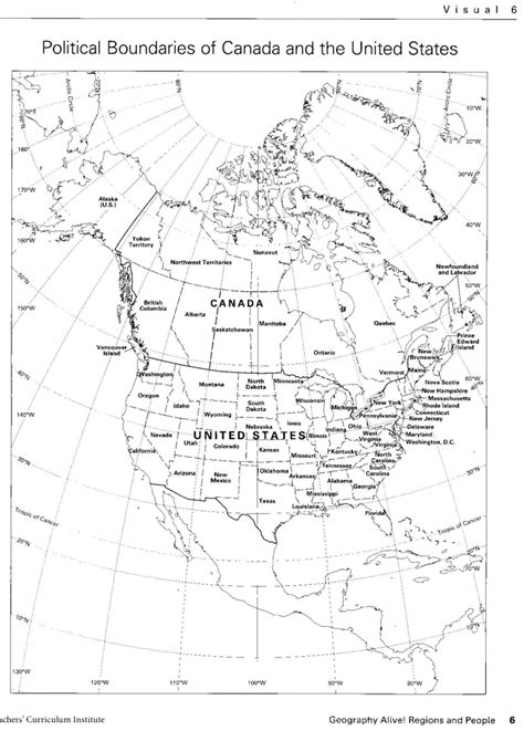 United States Physical Map Worksheet Printable Map