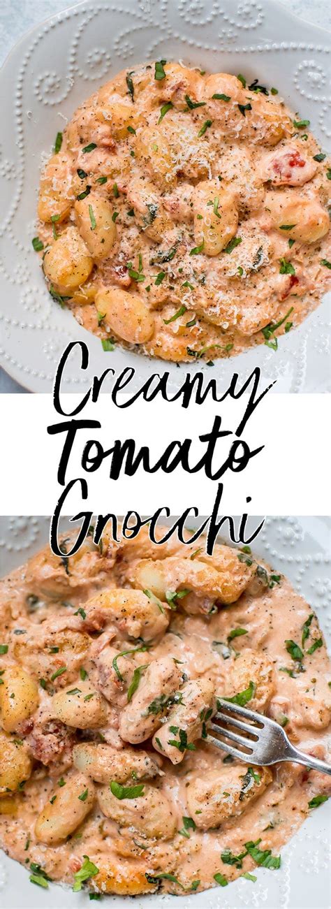 This Creamy Tomato Gnocchi Recipe Is Comfort Food At Its Best It S