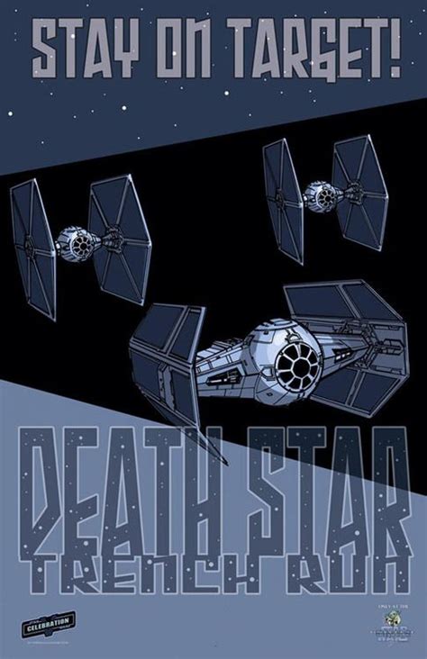 Deat Star Trench Run Star Wars Art Star Wars Travel Posters Star