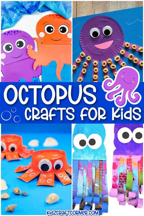 15 Easy Octopus Crafts For Kids Artofit