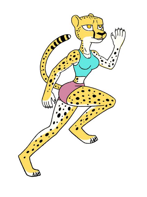 Anthro Cheetah Female By Leandrojimenez On Deviantart