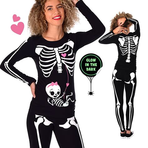Halloween Skeleton Maternity Shirt Costume Pregnant Skeleton Etsy