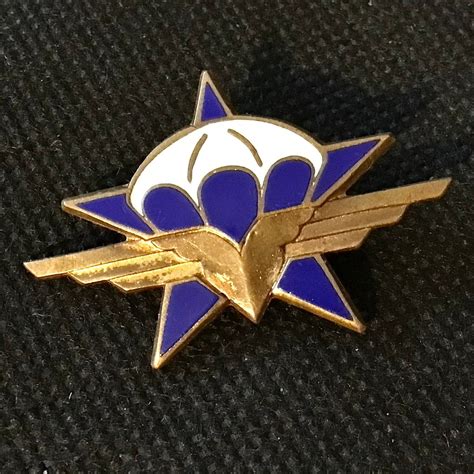French Parachutist Badge 1er Rcp Regiment De Chasseurs Etsy In 2021