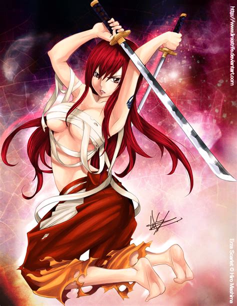 Erza Scarlet Fairy Tail Cosplay Nh P Anime Manga M V Me