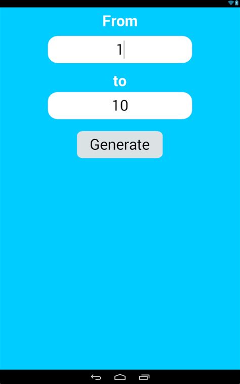 Random number sequence generator is an online tool where you can quickly generate a (unique) random number, a list of random numbers or sequences of random numbers. Random number generator - Android Apps on Google Play