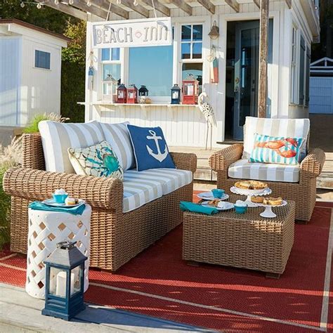 Small Outdoor Space Beach Decor Idea Pier 1 Beach Home Decor Design