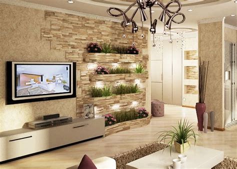 5 Living Modern Cu Perete Placat Partial Cu Piatra Decorativa Living Room Styles Living Room