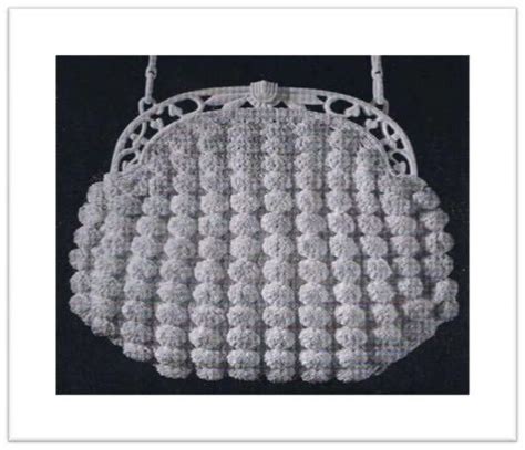 Oval Shell Bag Crochet Pattern 0847 Аксессуары Вязание Сумки