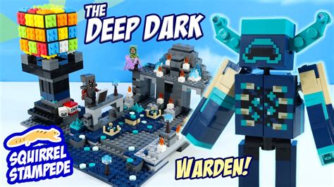 Lego Minecraft The Deep Dark Battle With Warden Set Build Review 2023