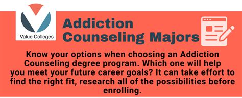 Value Colleges Addiction Counseling Degree Guide What Can I Do With