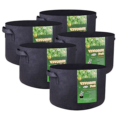 Price Tracking For Vivosun 5 Pack 30 Gallons Heavy Duty Thickened