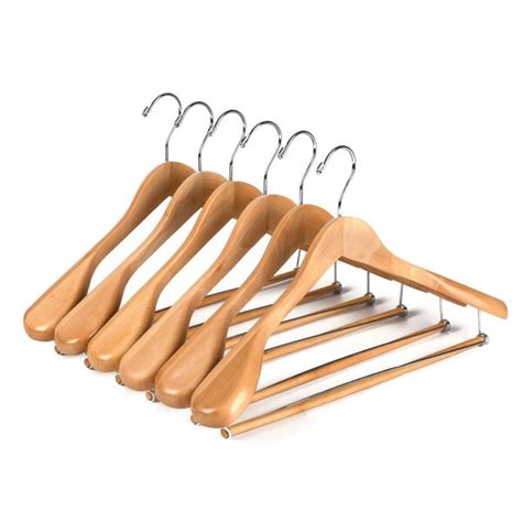 Quality Hangers Quality Luxury Wooden Suit Hangers Wide Wood Hanger For