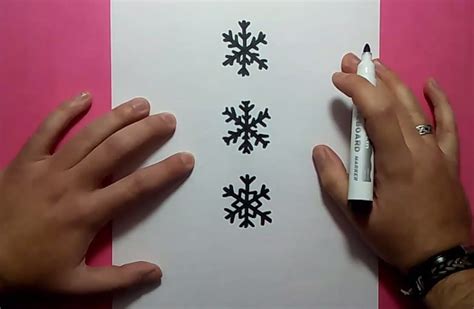 Como Dibujar Copos De Nieve Paso A Paso How To Draw Snowflakes Copo
