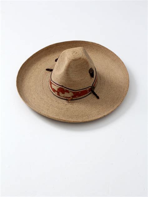 Vintage Sombrero Authentic Mexican Hat